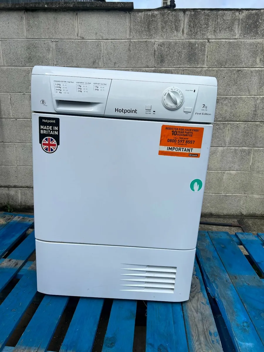 HOTPOINT 7kg Condenser Tumble Dryer - Image 2