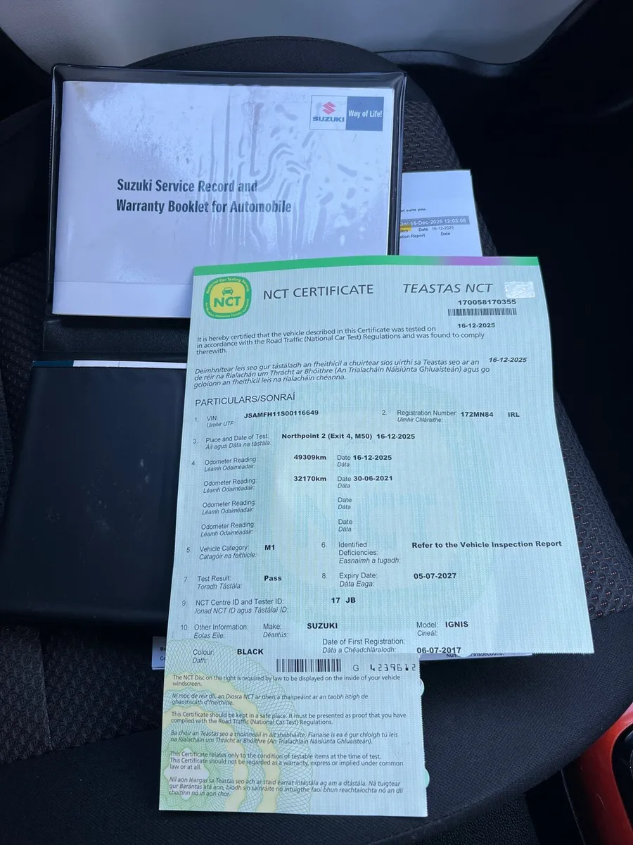 Suzuki Ignis 1.2 Petrol.Only29K,Like New,Full Hist - Image 2