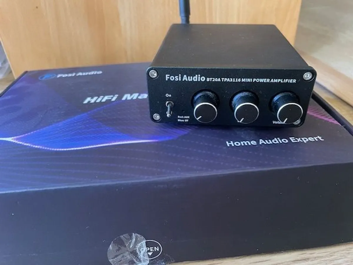 Fosi Audio BT20A Stereo Amplifier - Image 1