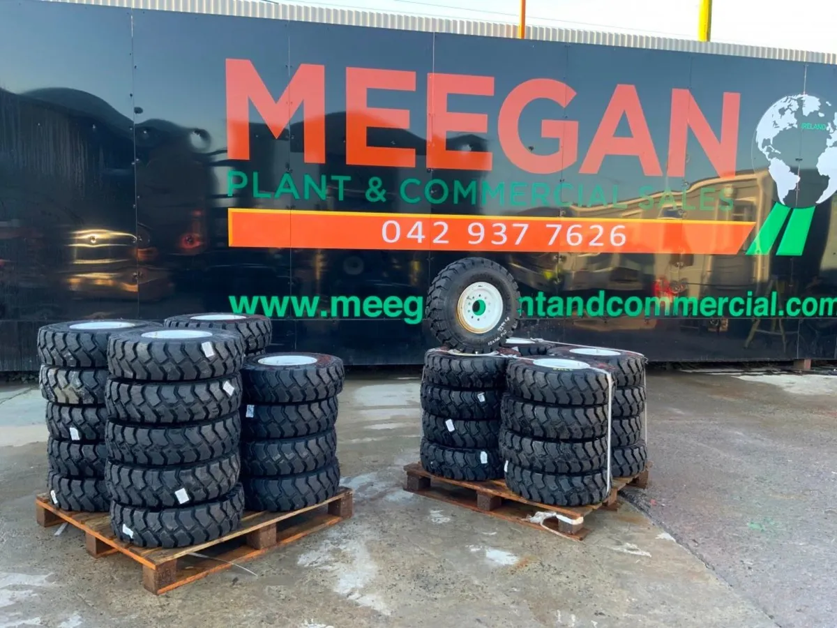 UNUSED 6.5 x 10 FORK LIFT RIMS & TYRES........642. - Image 1