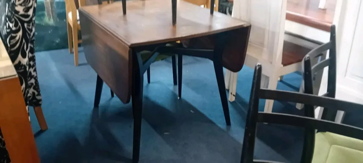 Original Gplan Drop Leaf Dining Set - Image 1