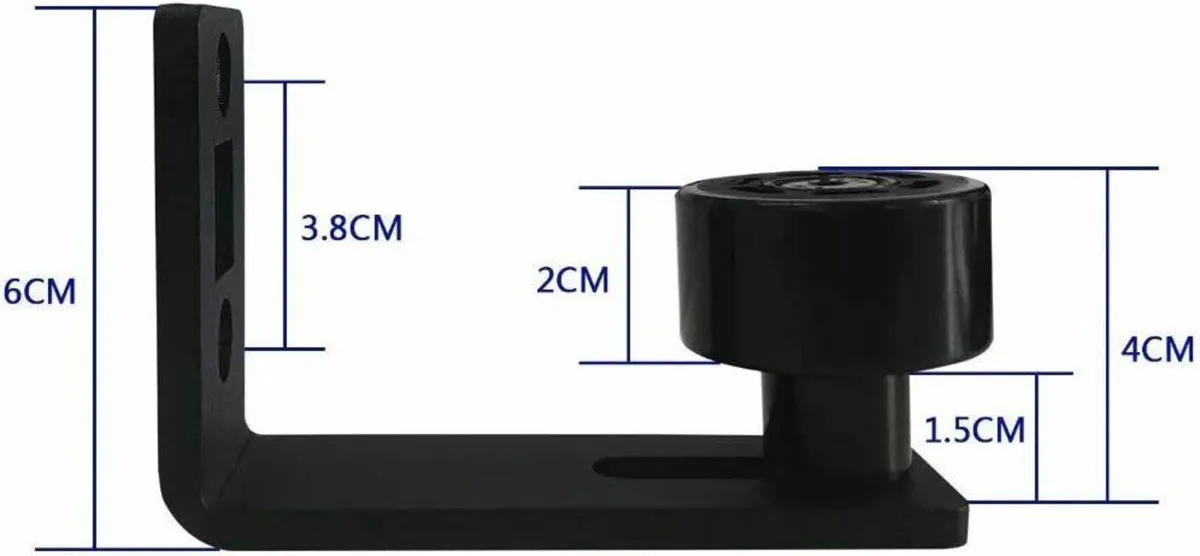Slide Door Barn Heavy Duty Sliding Door Kit Adj - Image 4