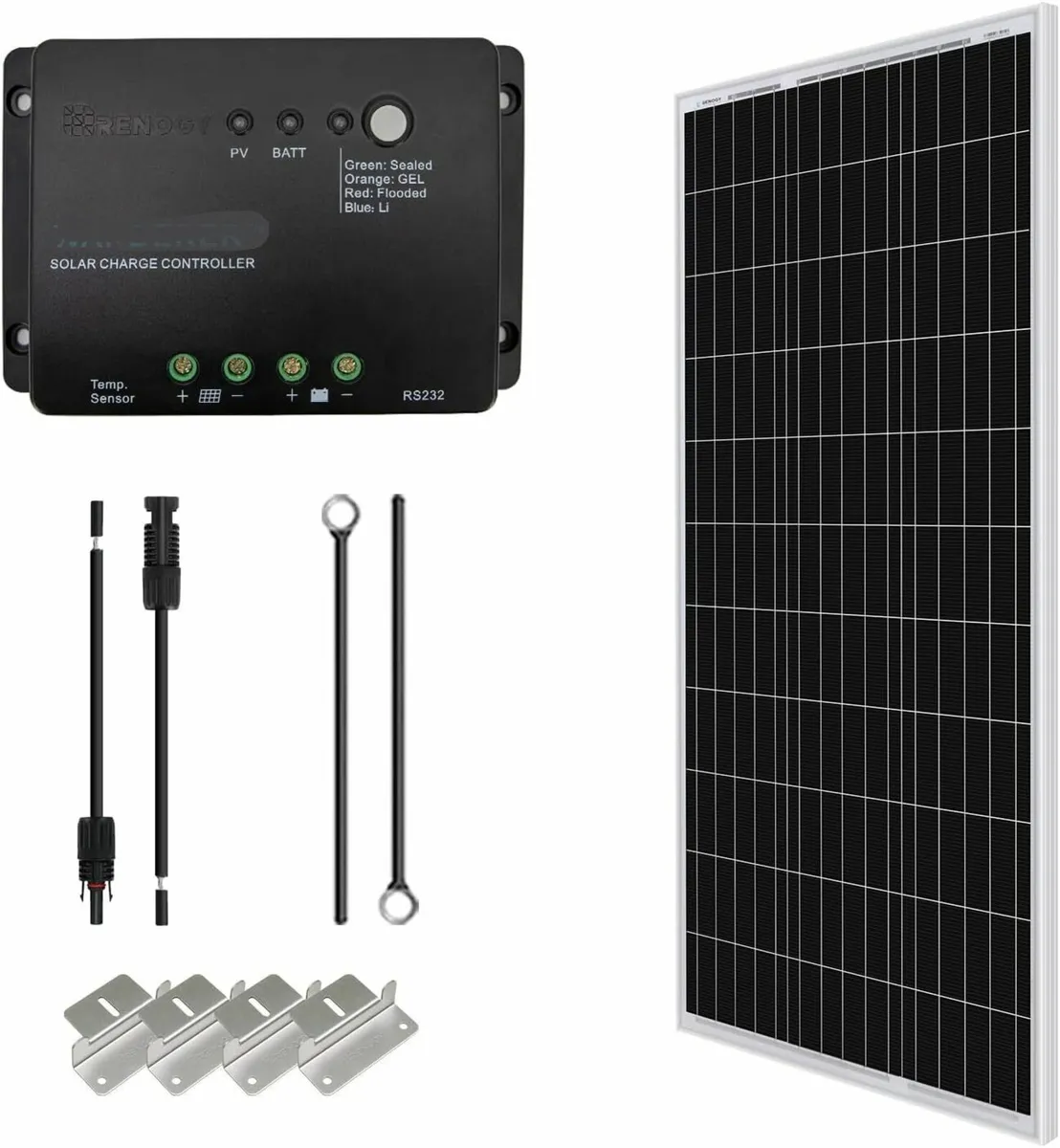 Solar Panel Kit 12V Off-Grid Energy System - Image 1
