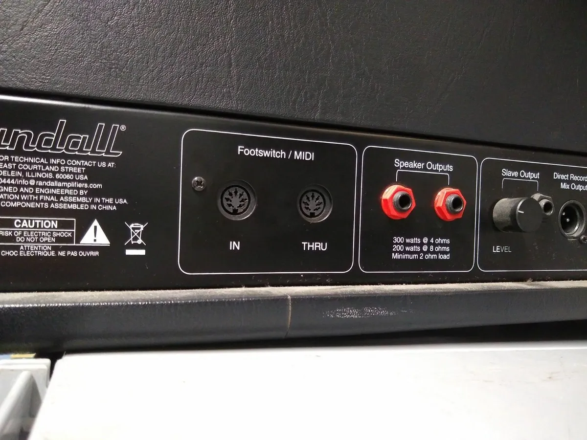 Randall T2 Guitar Valve Amplifier Head - Image 4