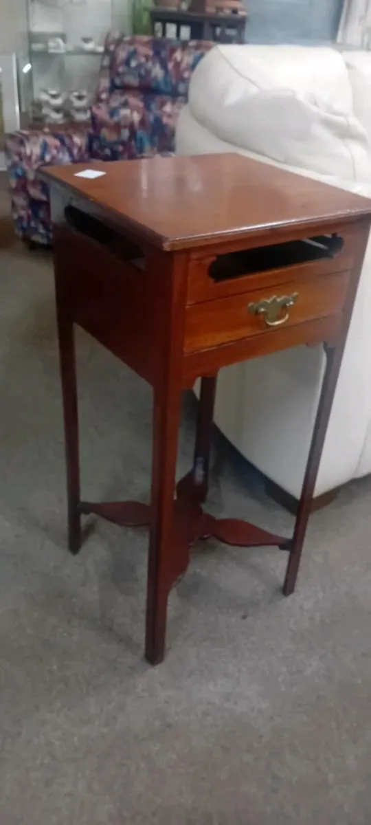 Antique Ecclesiastical Donation Table - Image 1