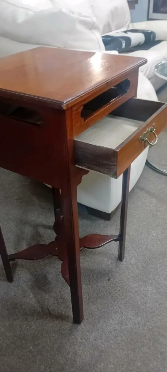 Antique Ecclesiastical Donation Table - Image 2