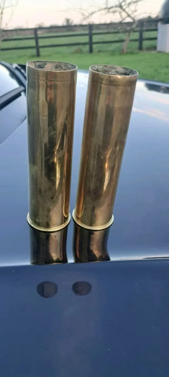 2 brass  shells  1939 - Image 1