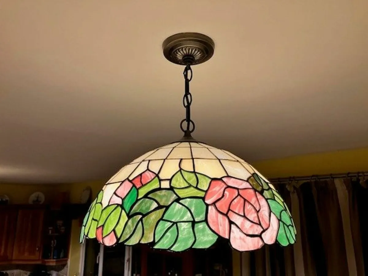 Pair of Tiffany Light Shades - Image 2