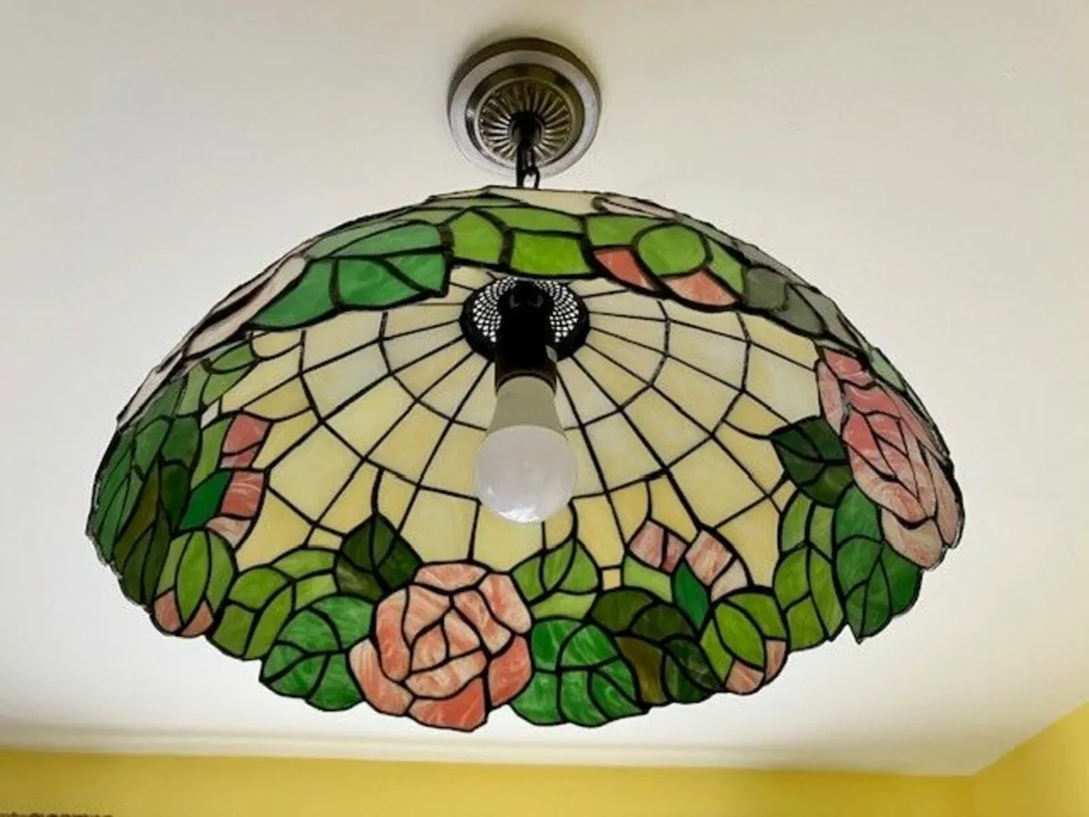 Pair of Tiffany Light Shades - Image 1
