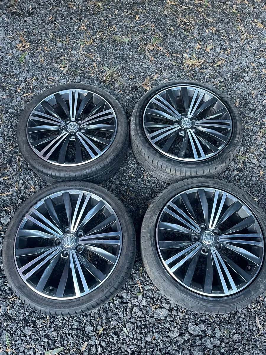 18’ Genuine VW Golf Caddy 5x112 alloy wheels - Image 1
