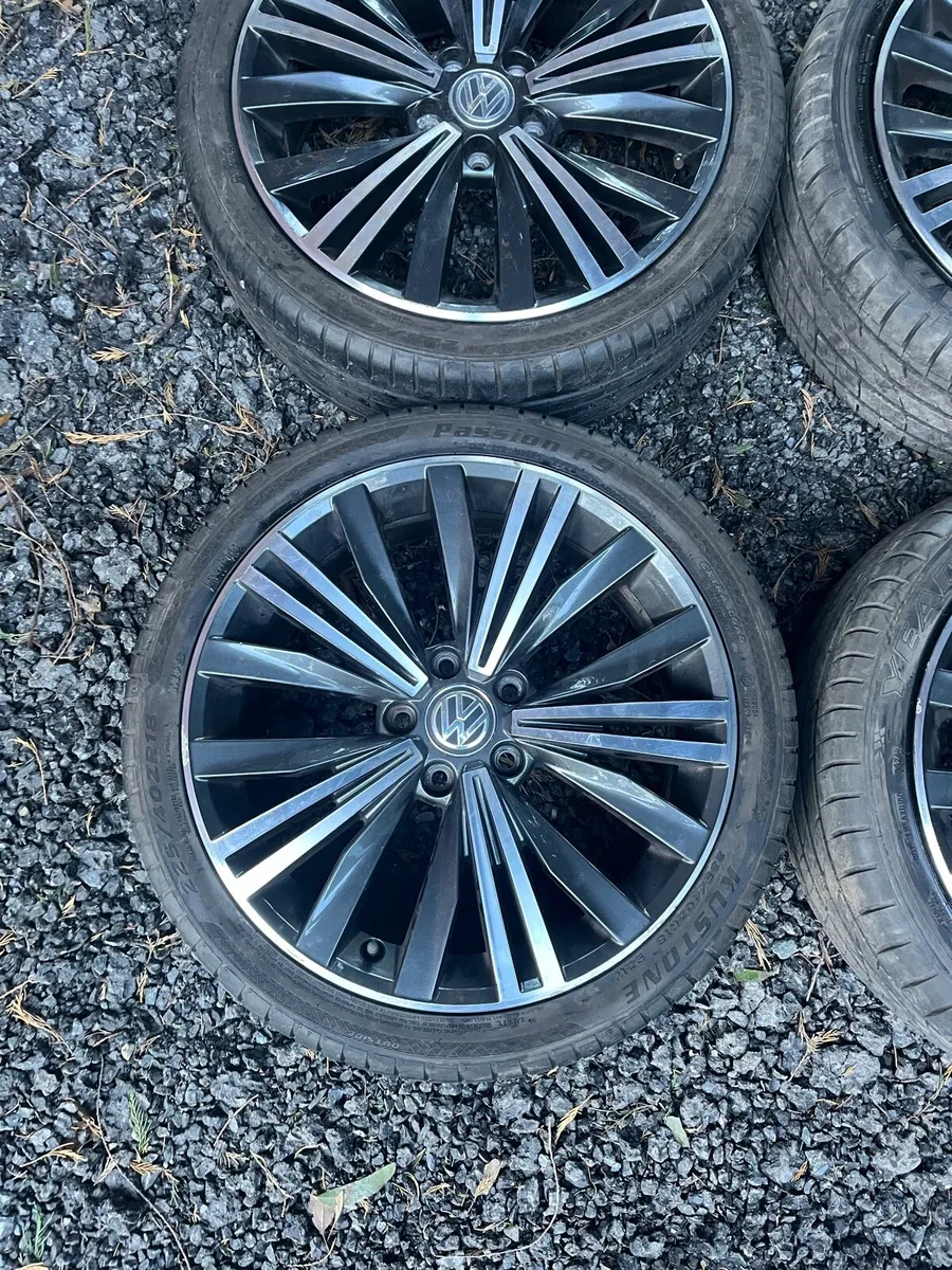 18’ Genuine VW Golf Caddy 5x112 alloy wheels - Image 3