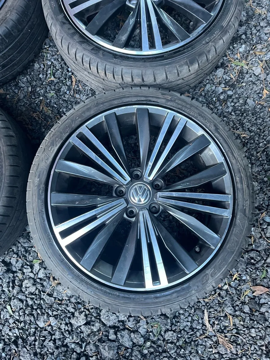 18’ Genuine VW Golf Caddy 5x112 alloy wheels - Image 4