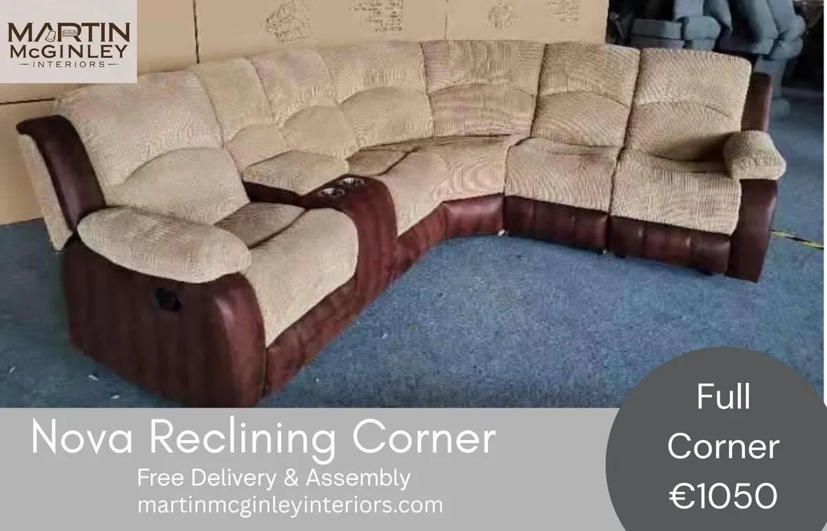 New Nova Full Corner Sofa Sets