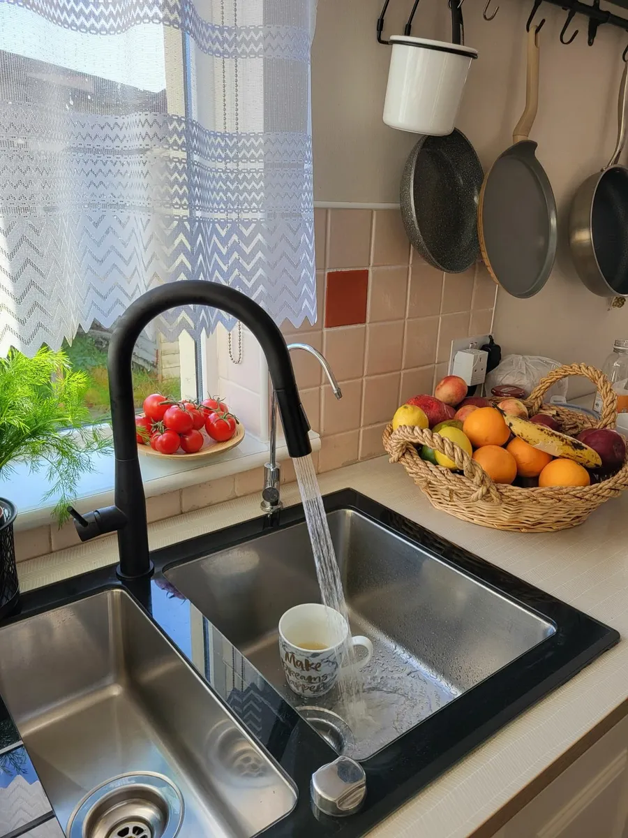 Kitchen Sink Mixer Tap, Pull-Out - Image 4