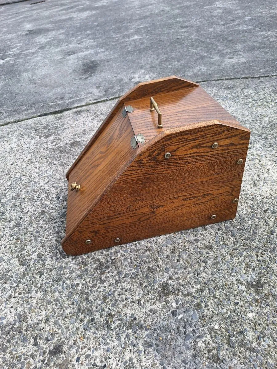 Heavy vintage coal scuttle - Image 3