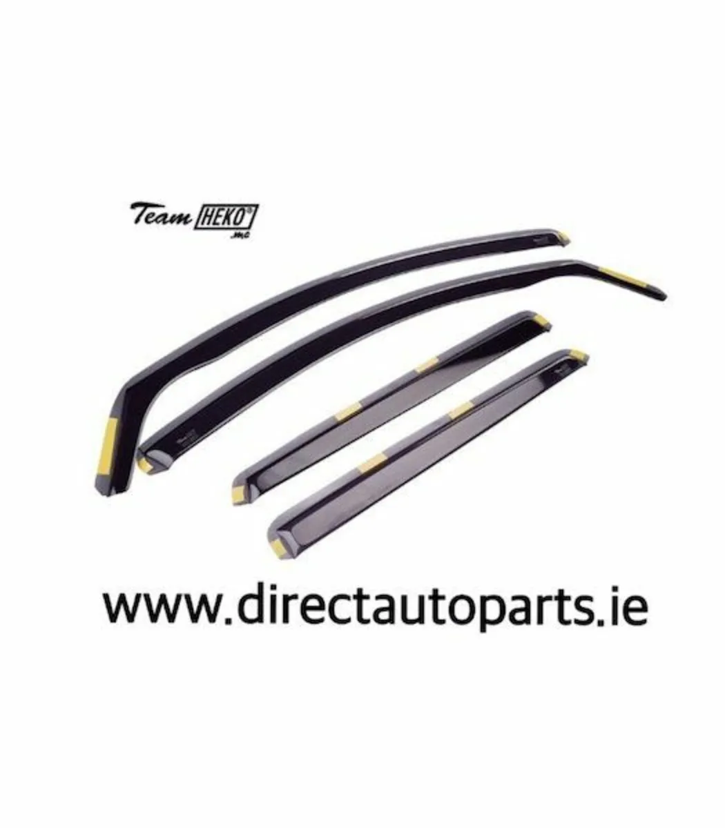 Volkswagen Touareg 4 Piece Tinted Wind Deflectors - Image 1