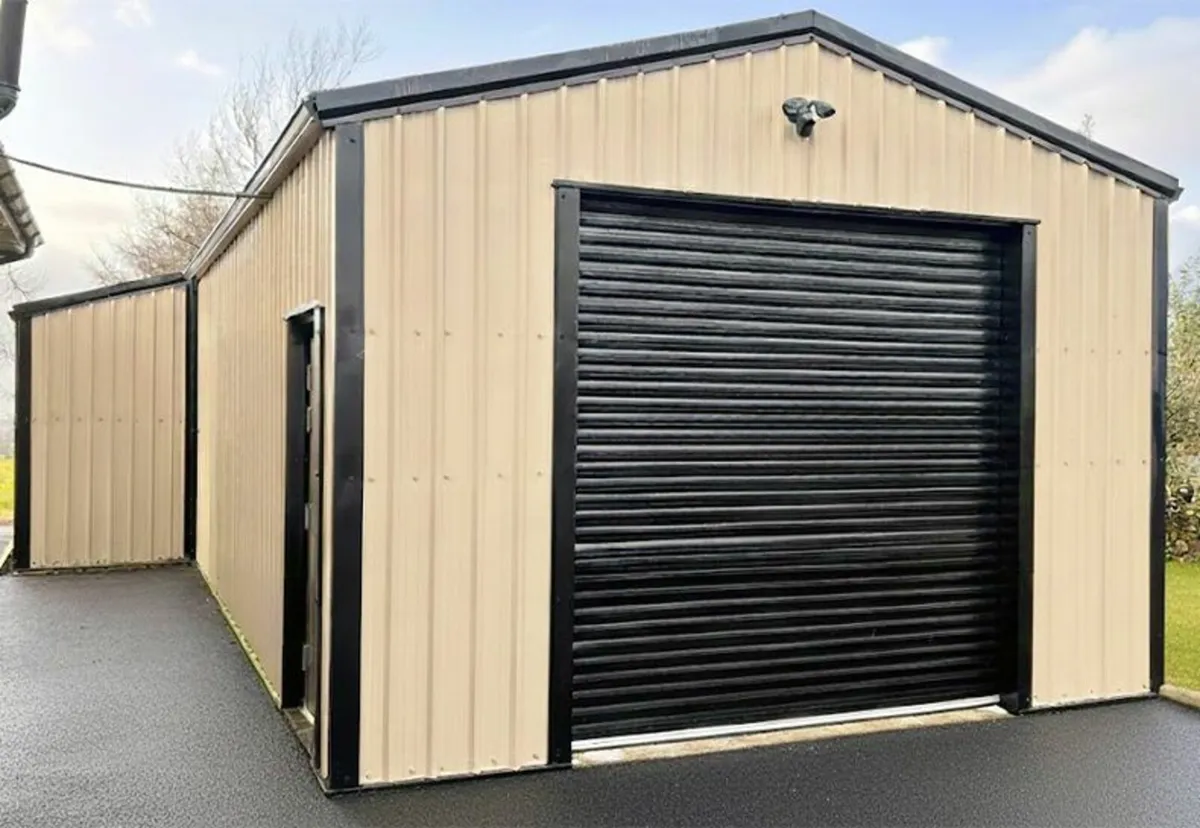 Relocatable Insulated Steel Workshop 1,100 sq ft - Image 1