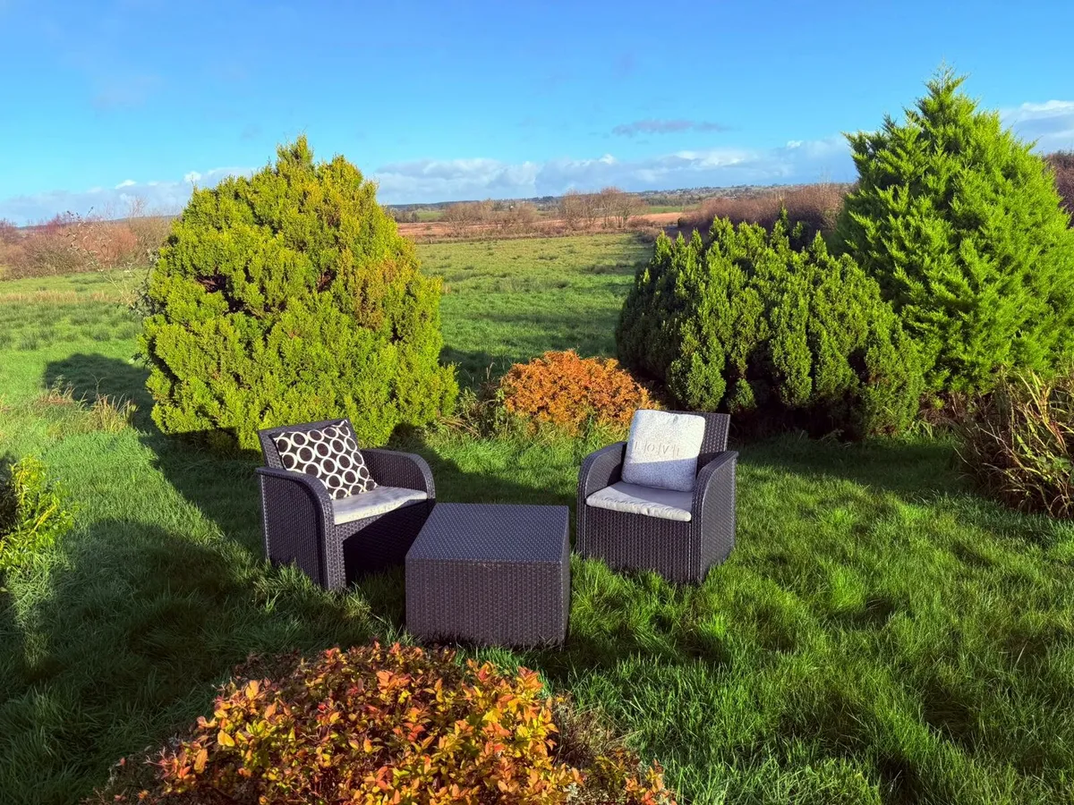 3-Piece Rattan Garden Furniture Set - Image 4