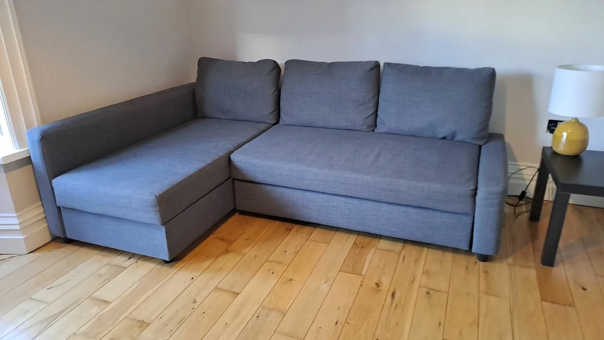 Sofa Bed, 3 seat with chaise longue (either side) - Image 1