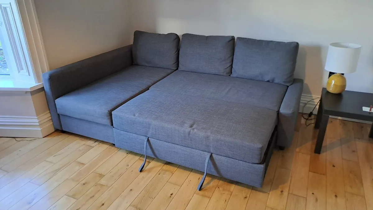 Sofa Bed, 3 seat with chaise longue (either side) - Image 3