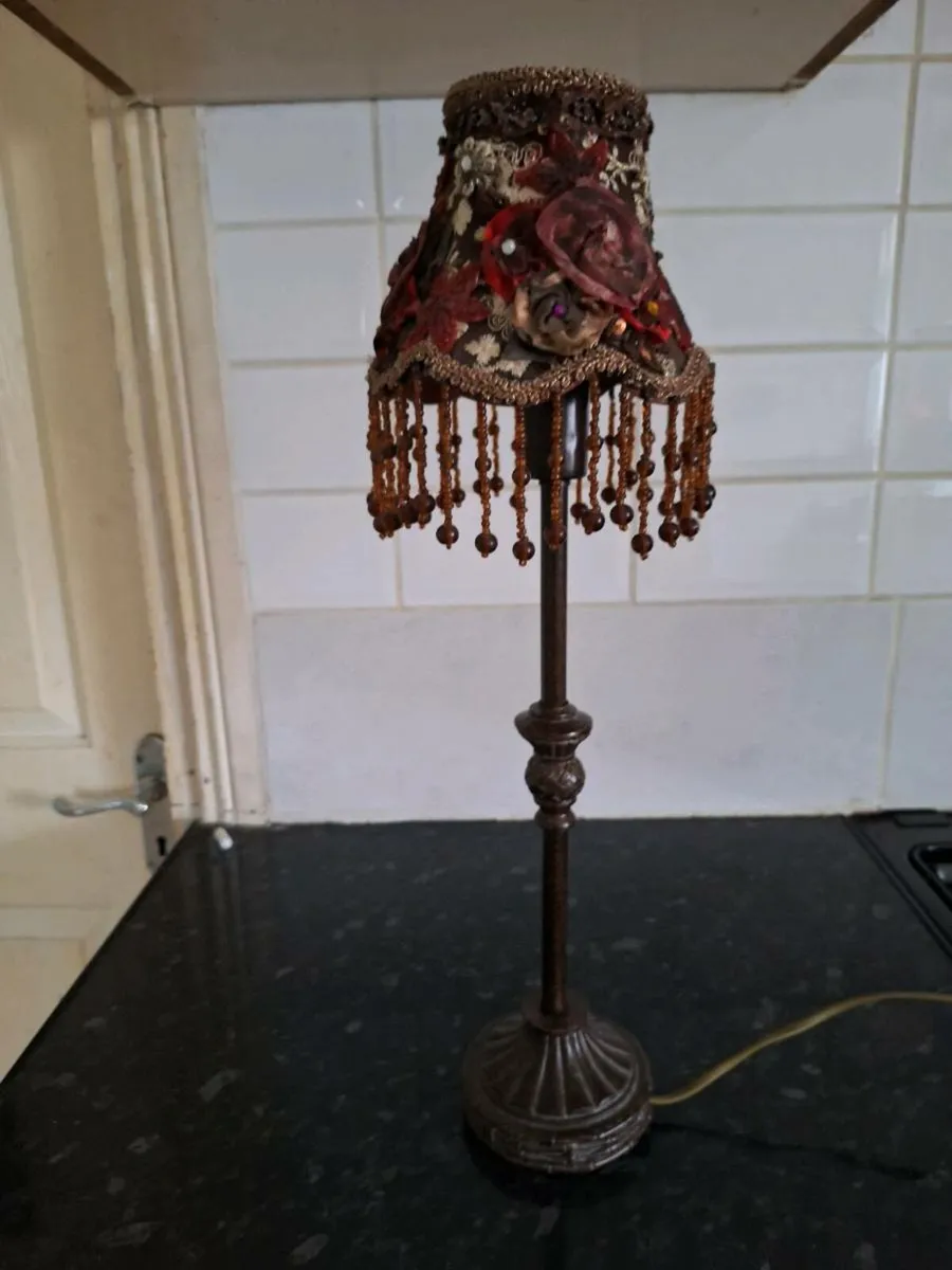 Lovely slim table lamp