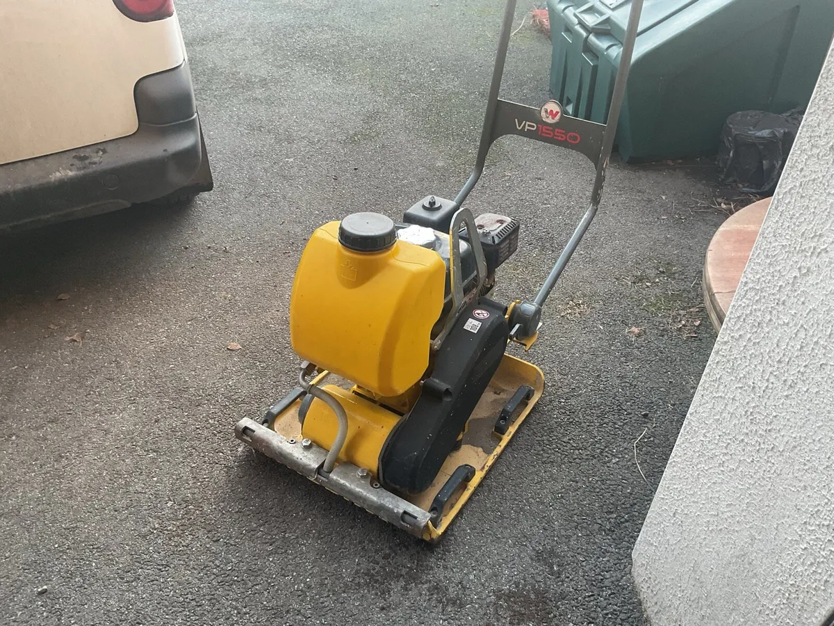 VP 1550 whacker plate - Image 1