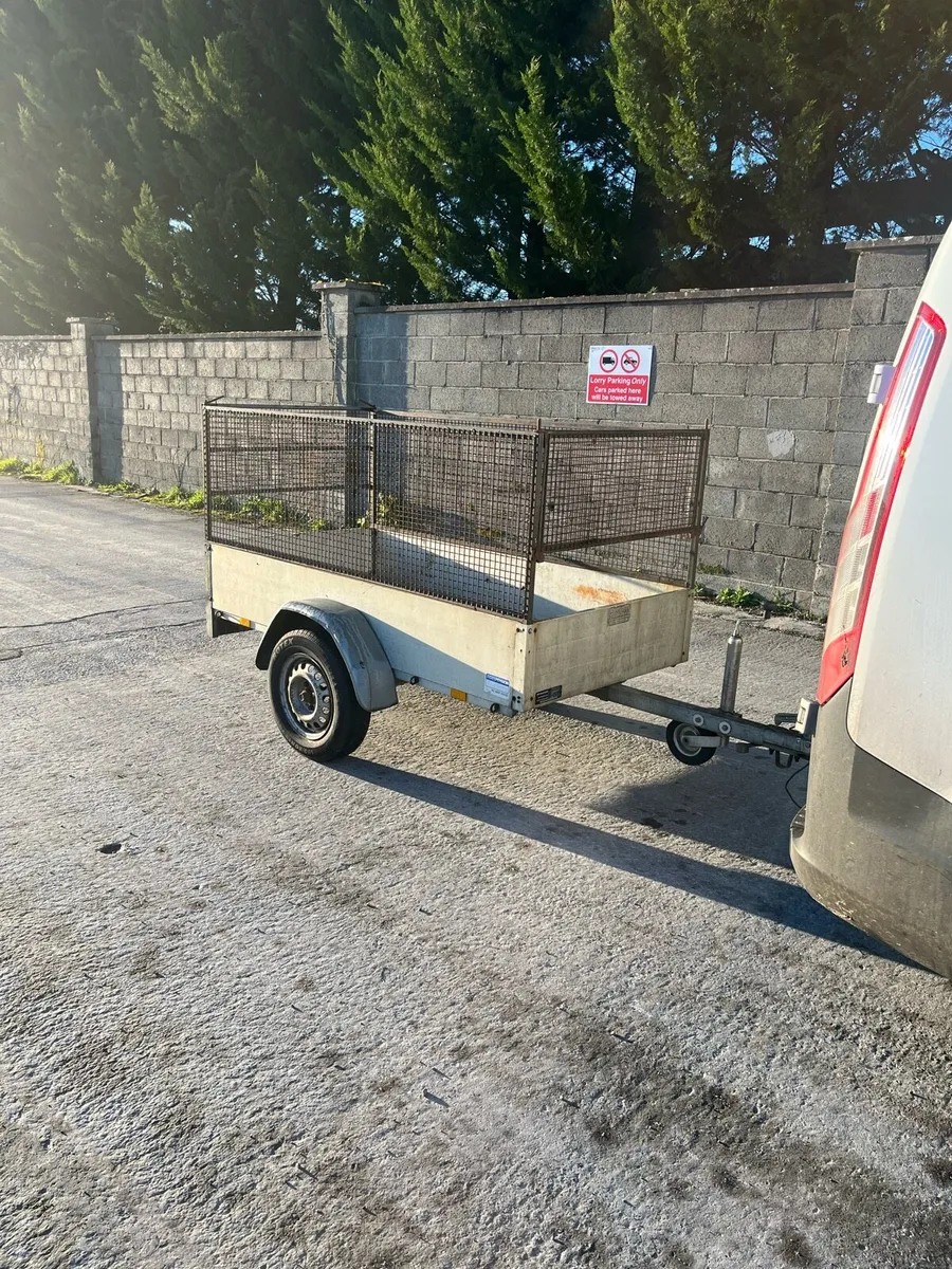 Trailer 6ft8 x 3ft7 indespension - Image 1