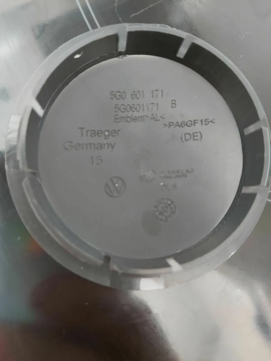 VW Golf MK8 Centre Caps - FREE POST - Image 2