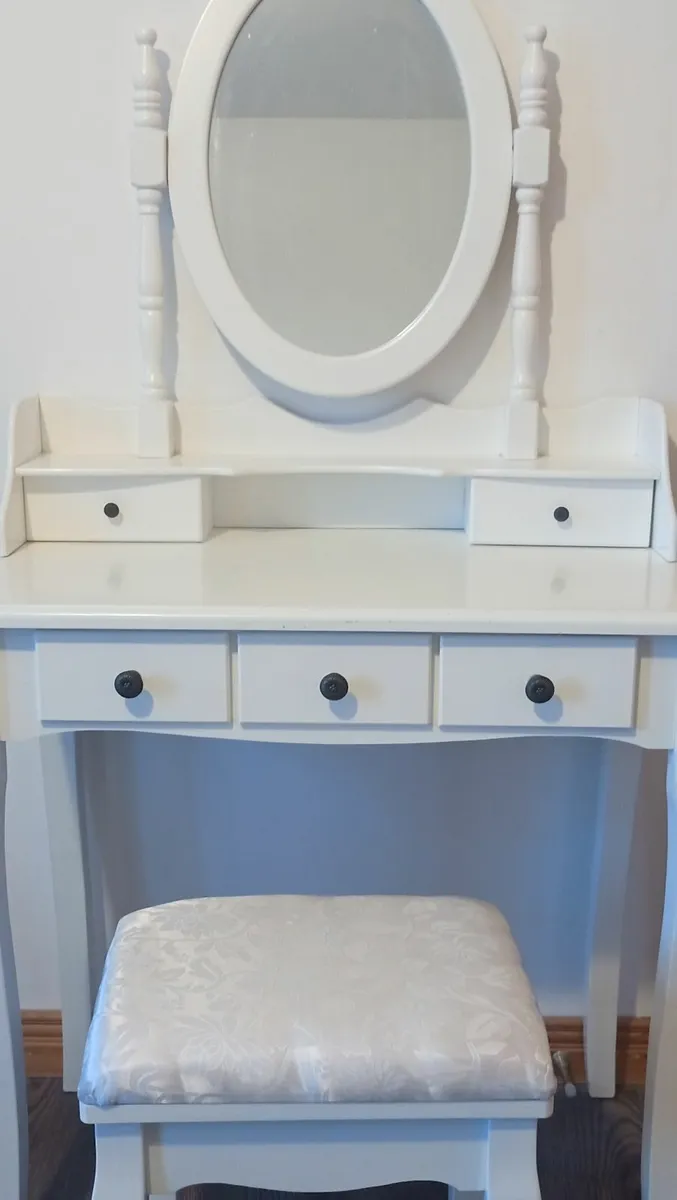 Makeup Table and stool - Image 4