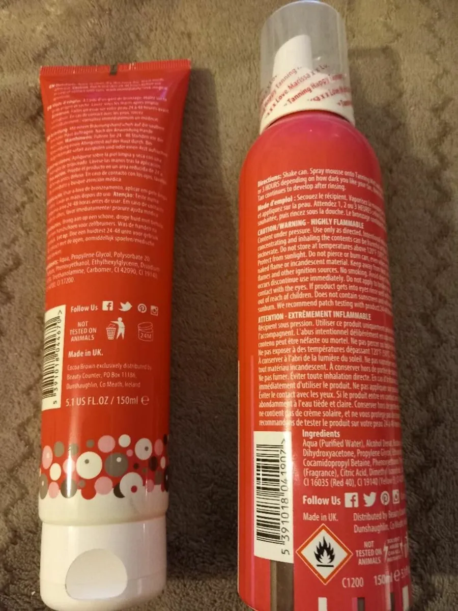 Cocoa Brown 2 X fake tan - Image 2