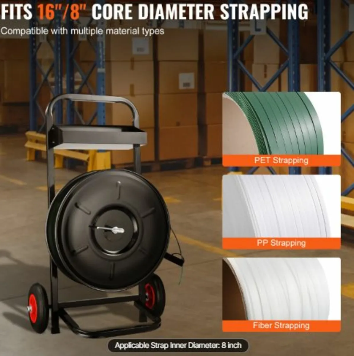 Banding Strapping Cart,for PET/PP/Fiber Strapping - Image 2