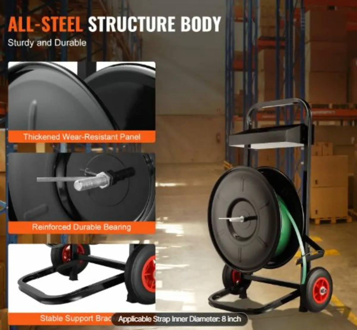 Banding Strapping Cart,for PET/PP/Fiber Strapping - Image 3