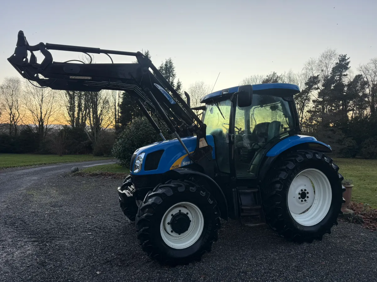 2004 New Holland TS100a 5600 hours MINT €36950 - Image 2