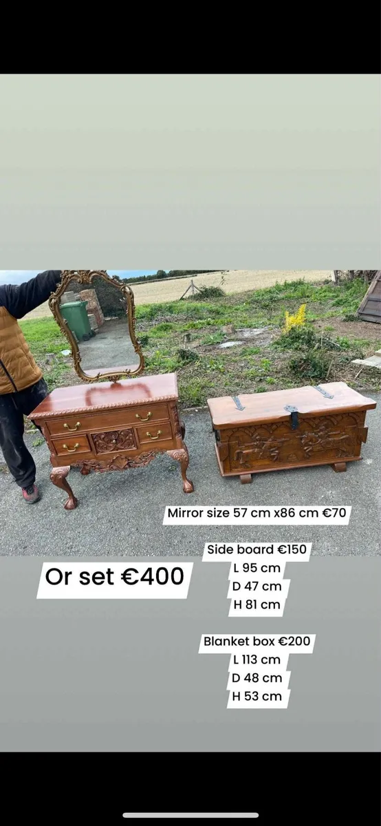 Antique furniture bundle - Image 1