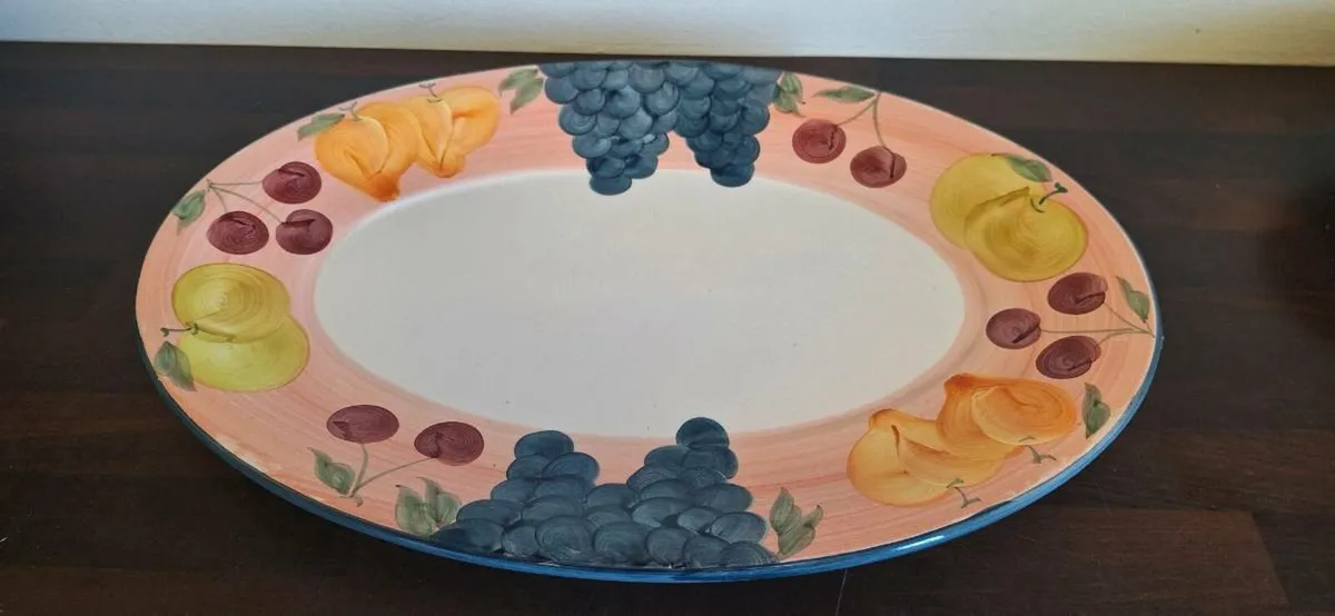 Large Oval Serving Platter - Image 2