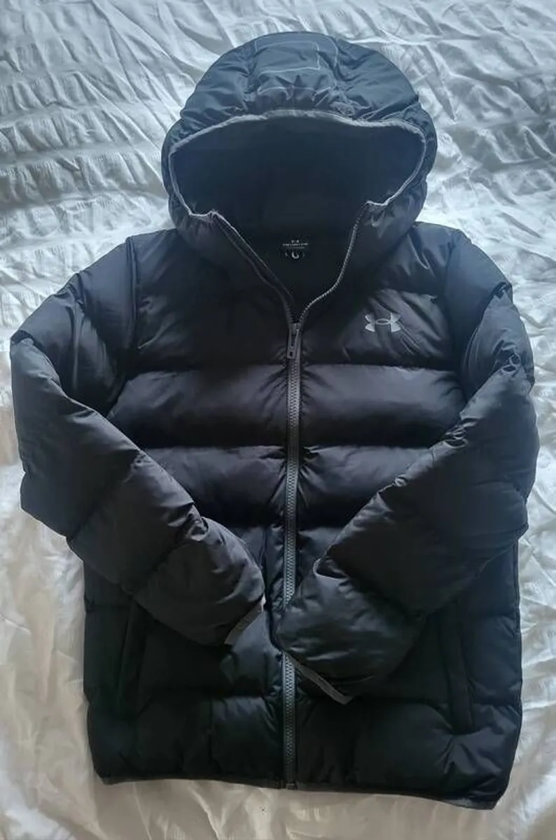 Black Under Armour Pronto Puffer Jacket - Image 2