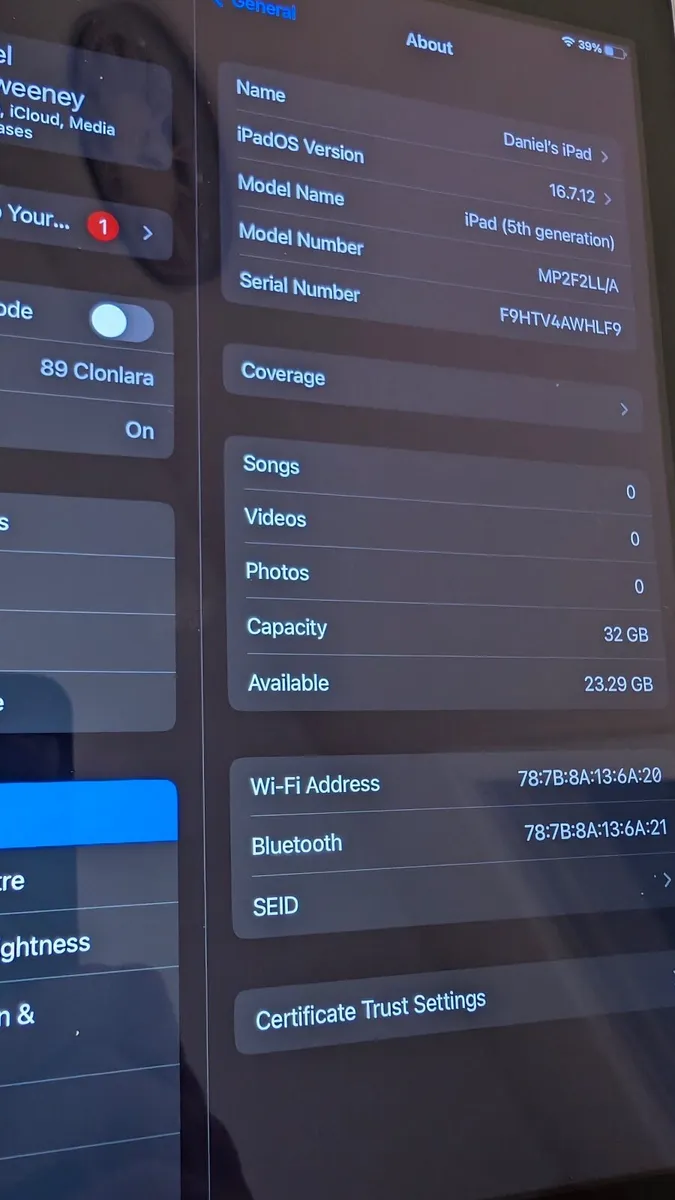 iPad 5th Generation - Image 3