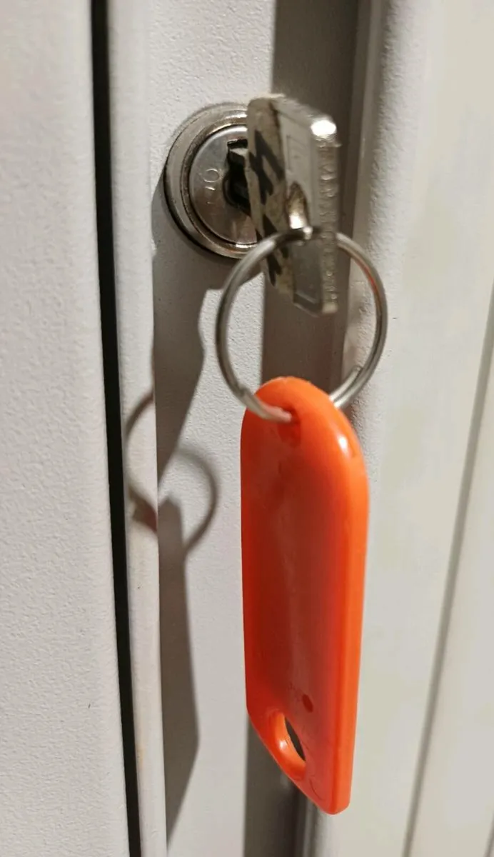 1.65m Triumph Steel Single Door Tambour Cabinet - Image 3