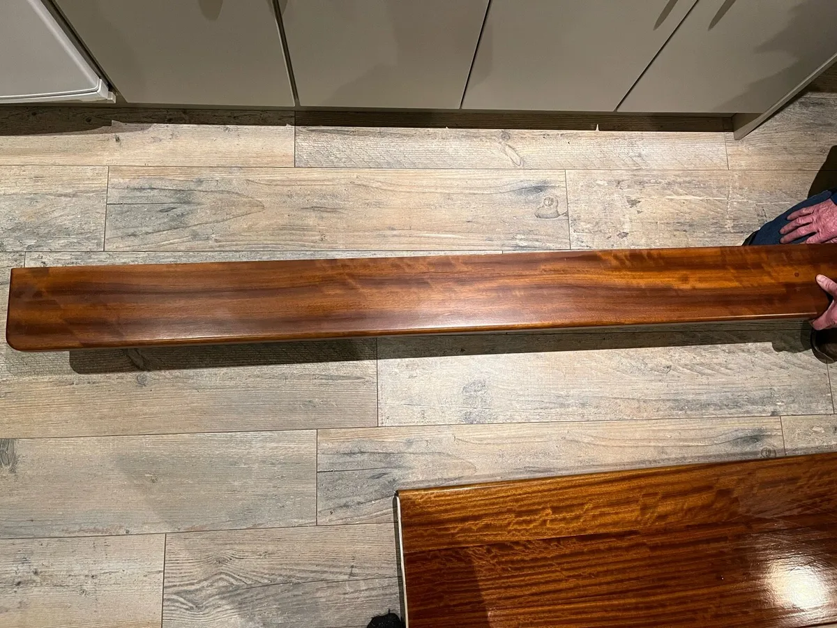 Mantle piece teak - Image 2