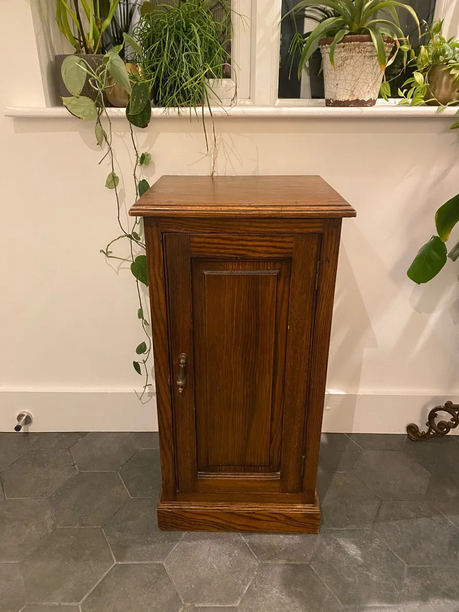 Mahogany cabinet / locker - Image 1