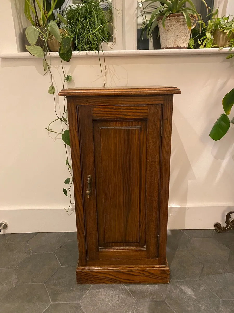 Mahogany cabinet / locker - Image 2