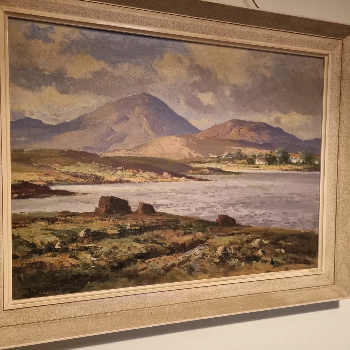 ANTIQUE OIL PAINTING BY MAURICE CANNING WILKS - Image 1