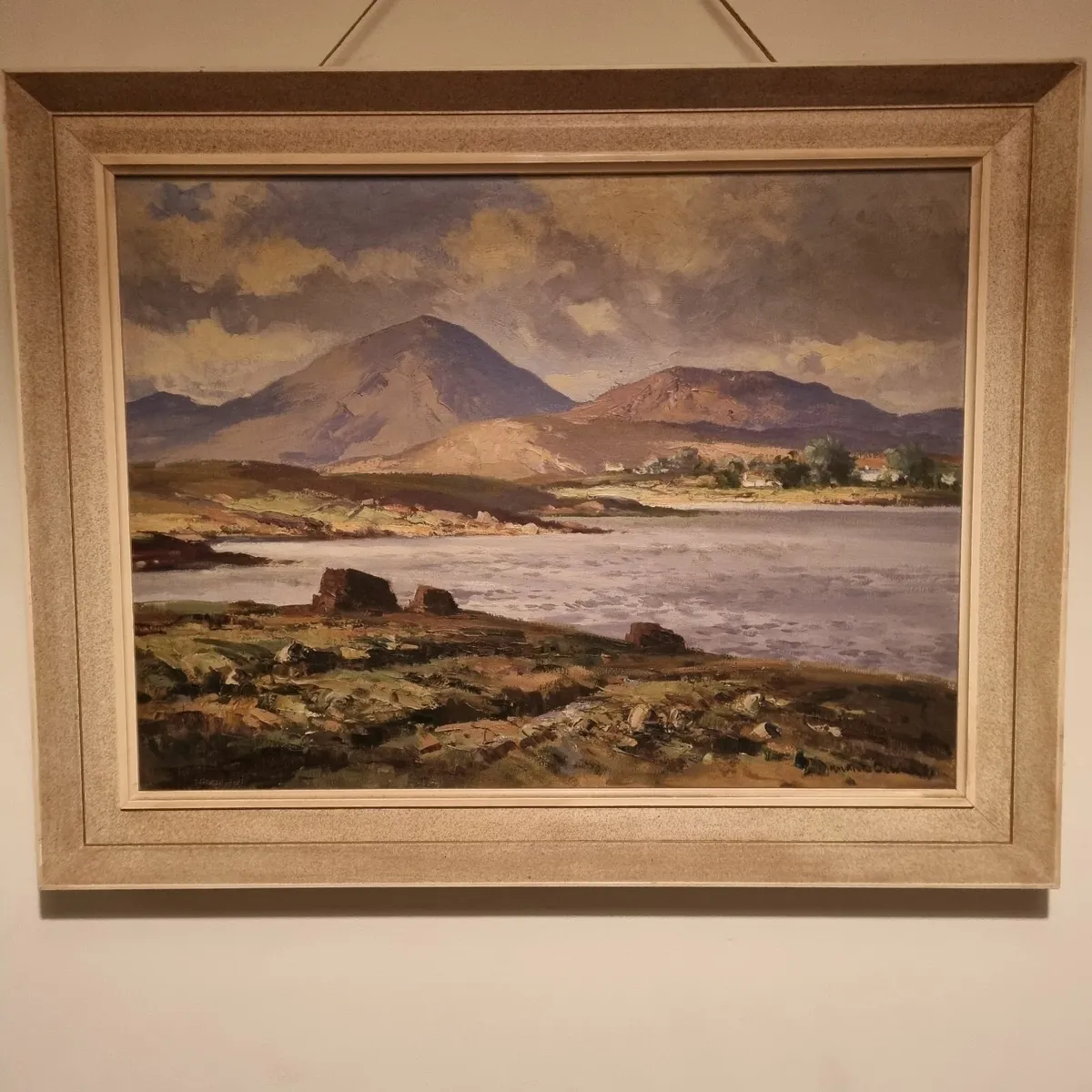 ANTIQUE OIL PAINTING BY MAURICE CANNING WILKS - Image 2