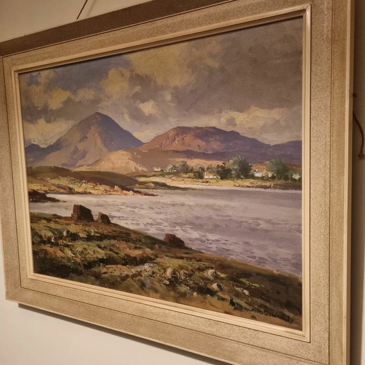 ANTIQUE OIL PAINTING BY MAURICE CANNING WILKS - Image 3