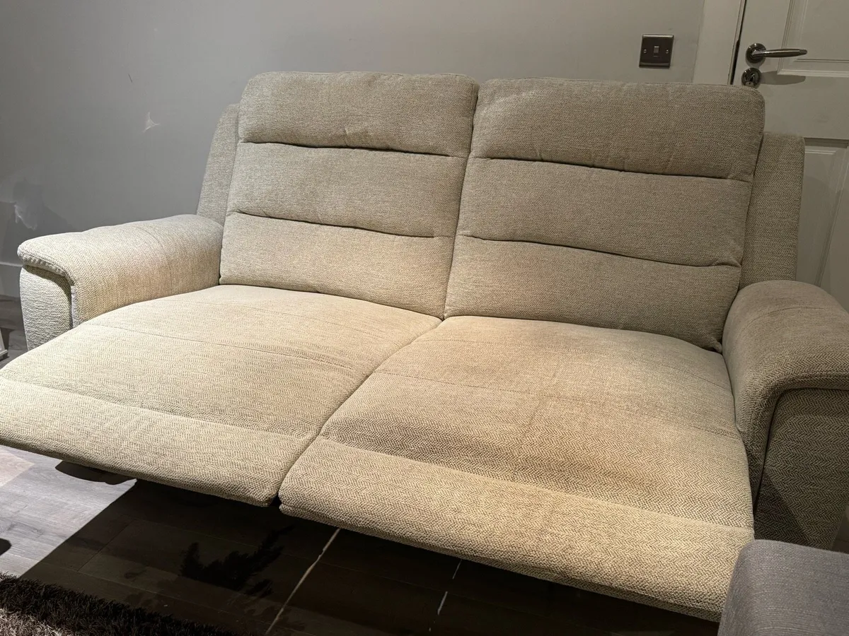 Fabric DFS 3+2 seater recliner suite - Image 3