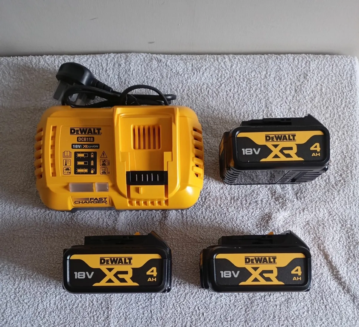 DeWalt Charger and Batteries