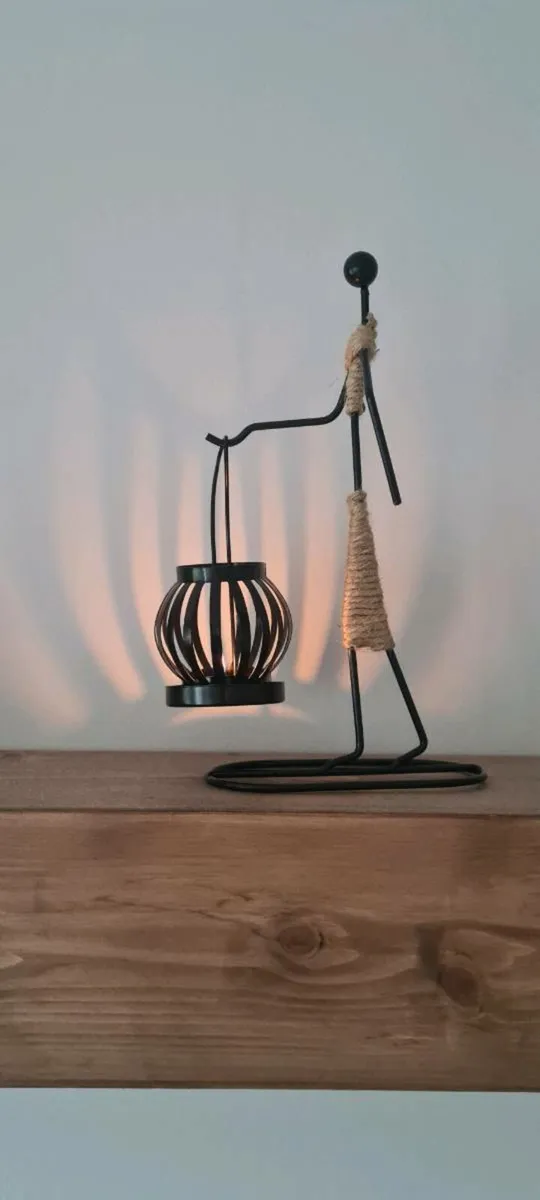 Metal candle holder - Image 1