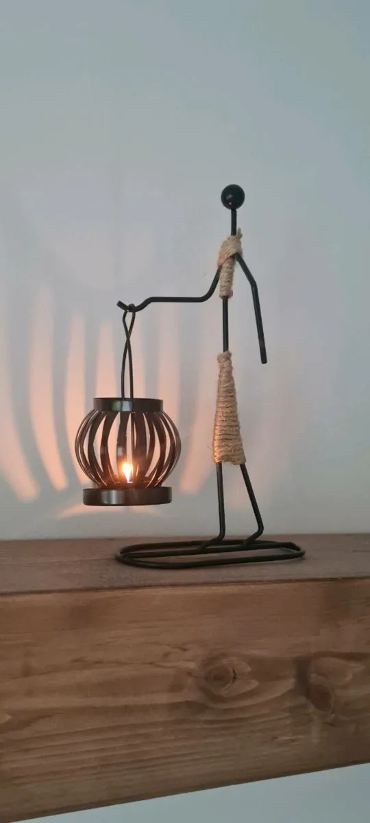 Metal candle holder - Image 2