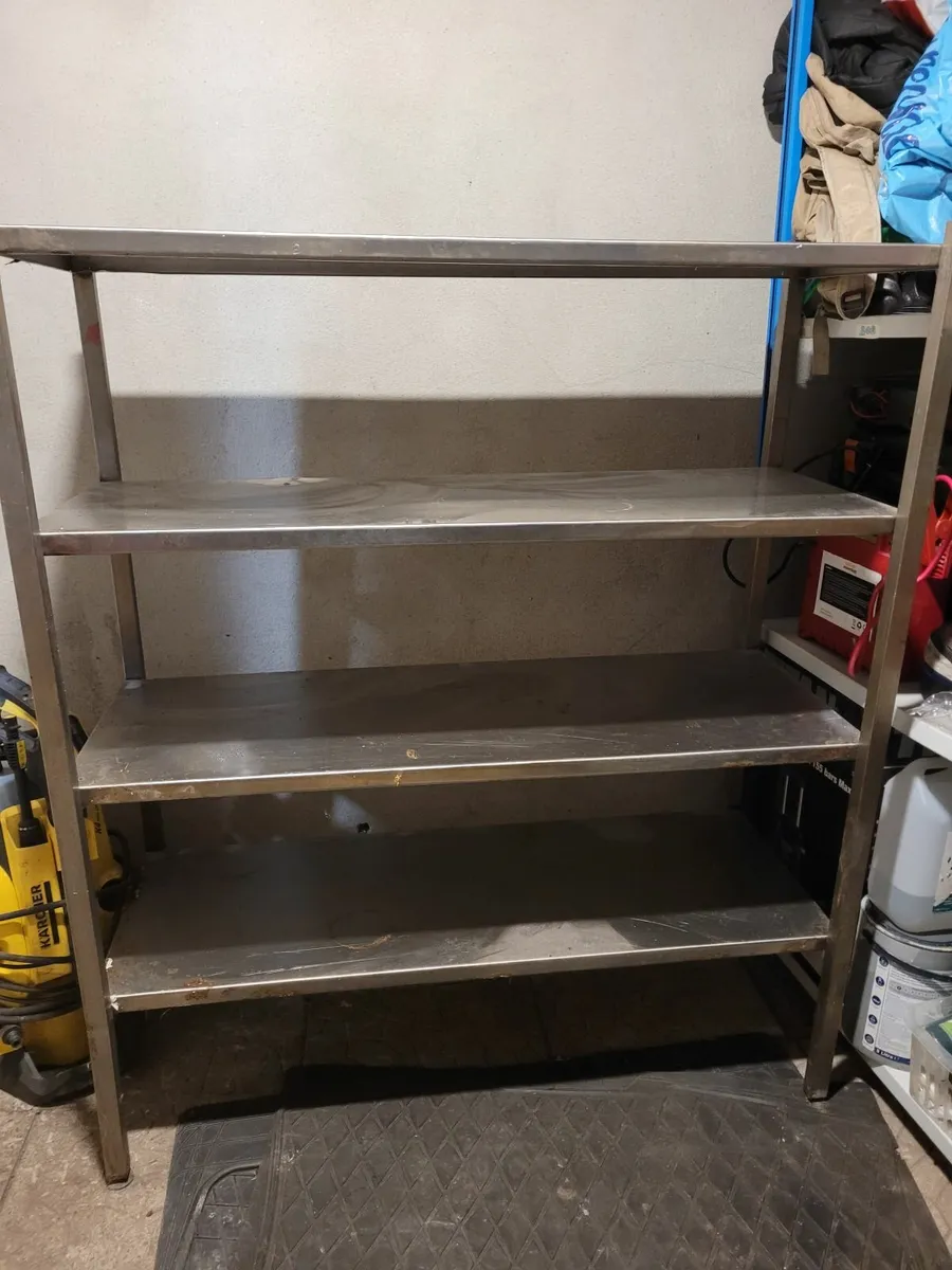 STAINLESS STEEL SHELVING €60 - Image 4