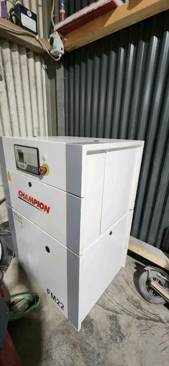 Champion screw compressor 2023 - Image 2